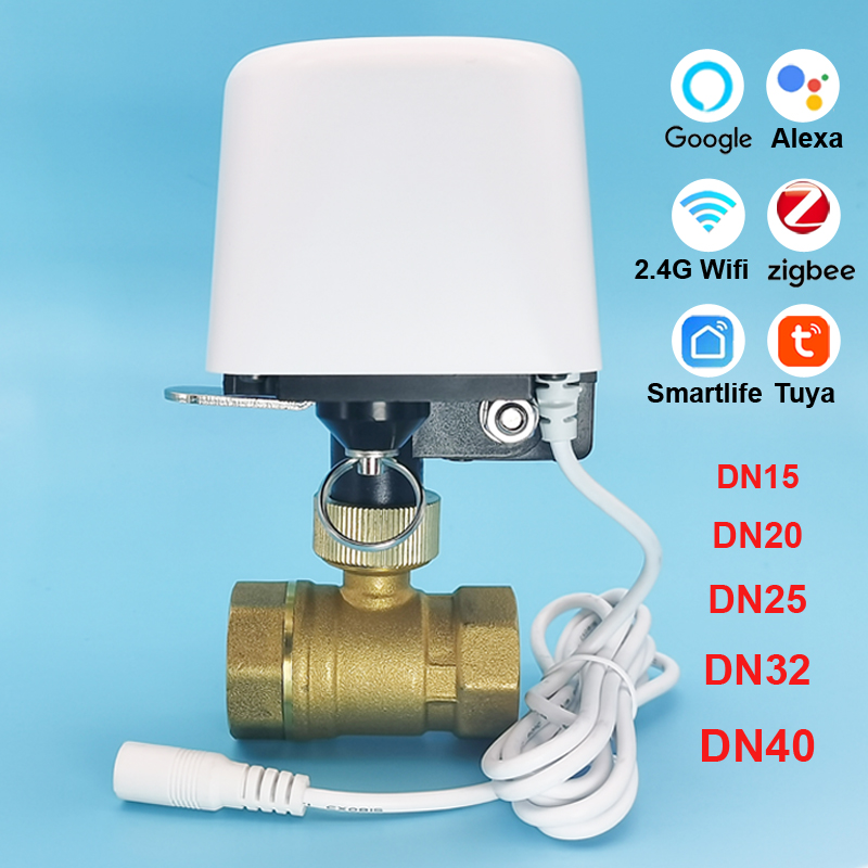 Home Assistant Tuya - Válvula de Água Tuya Zigbee Wifi