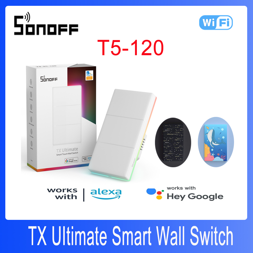 Sonoff - SONOFF-TX Interruptor de parede inteligente tipo