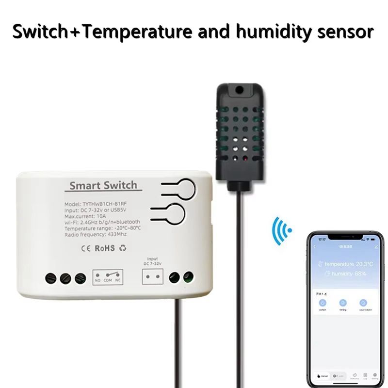 A01F – Interruptor Wi-Fi intel - Smart Relay Tuya avaliação e preço