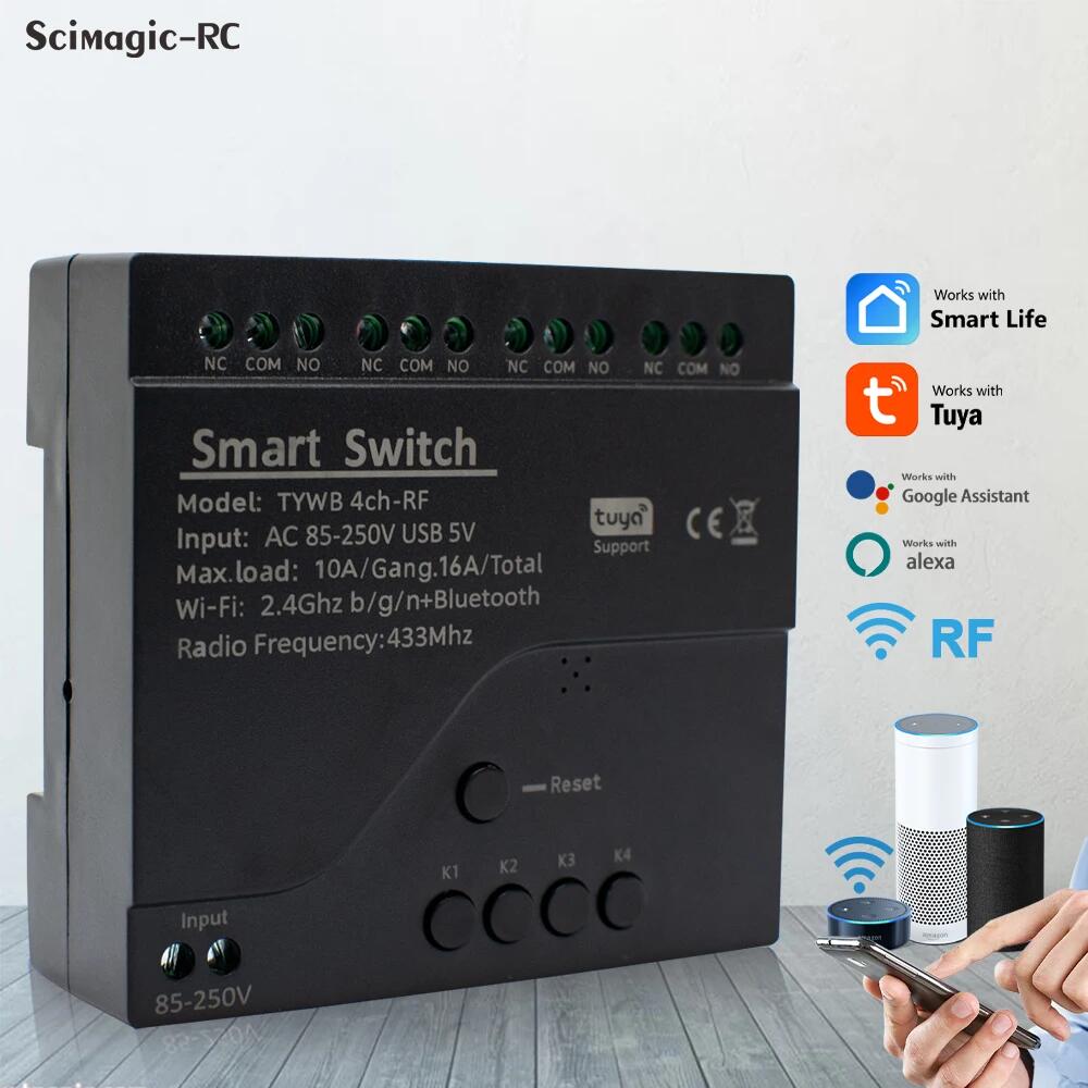 Tuya ac 85-250v 4 canais wifi  - Sonoff Mini R4 avaliação e preço